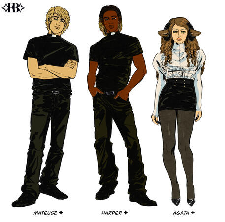 Father Mateusz, Father Harper, Agata