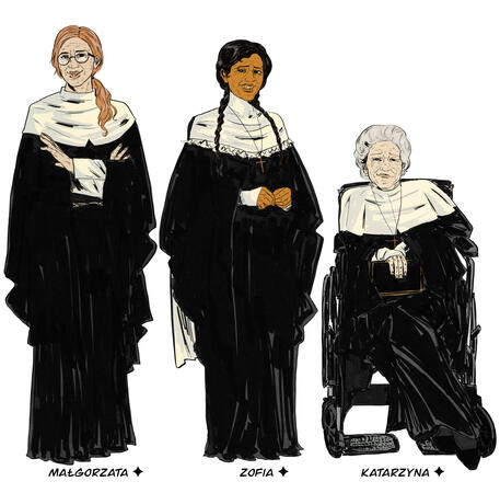 Sister Małgosia, Sister Zofia, Sister Katarzyna